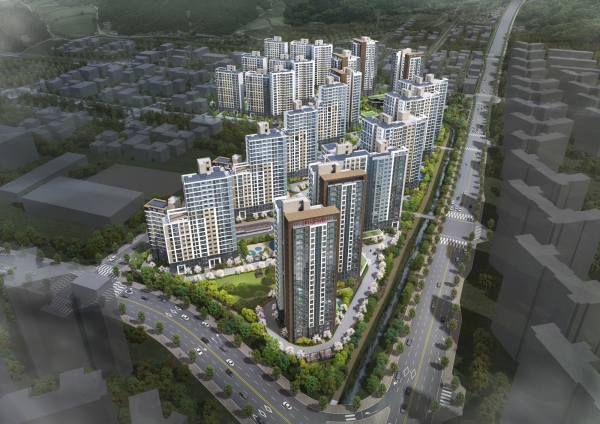 힐스테이트 죽림더프라우드 조감도/제공= 현대건설