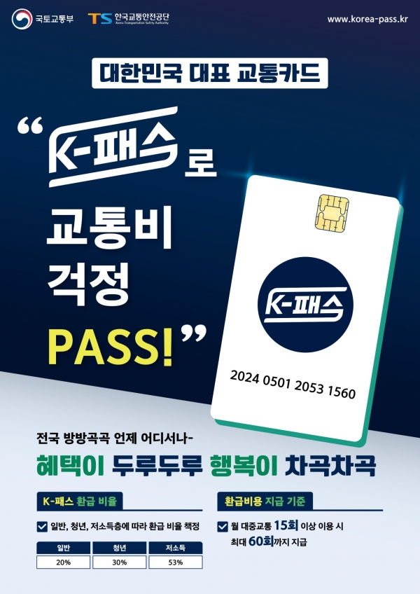K-패스 홍보 포스터/제공= 국토부