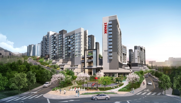 '서대문 센트럴 아이파크' 투시도/제공= HDC현대산업개발