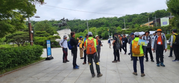 마지먹 출반조 15조 출반선에서/사진=오마이건설뉴스