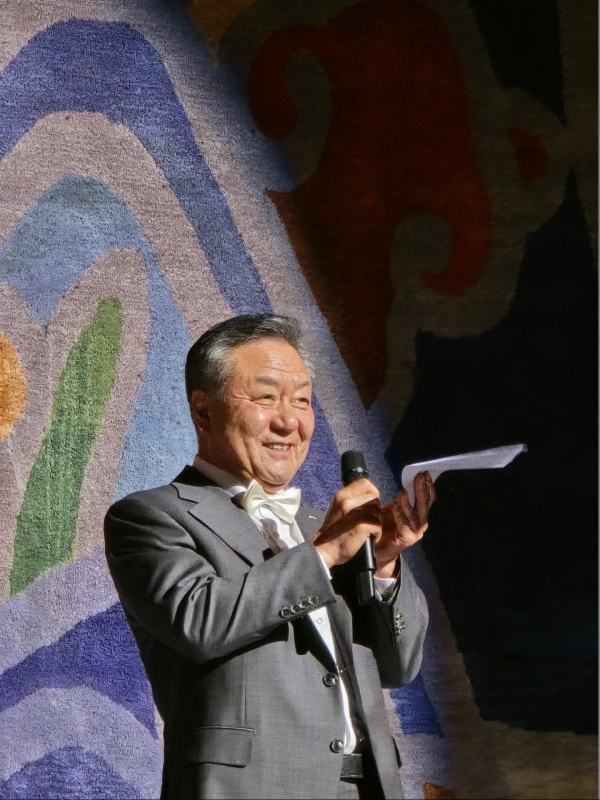 이해경 회장이 인사말을 하고 있다./사진= 한국엔지니어링협회