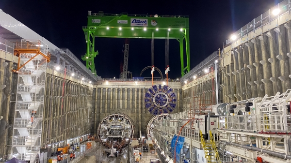 TBM(Tunnel Boring Machine, 터널 굴진기) 사진/사진제공=GS건설