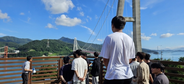 노량대교 현장 견학/사진=국토안전관리원