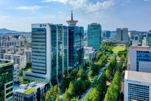 계룡건설 사옥 전경/제공=계룡건설