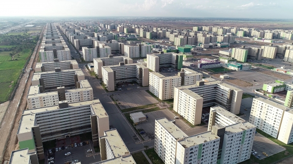 이라크 비스마야 신도시 전경사진/제공=㈜한화 건설부문