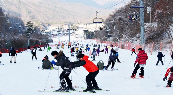 부영그룹 무주덕유산리조트 스키장/제공=부영