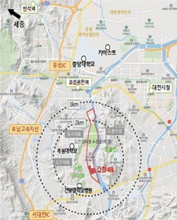 갑천지구 공동주택용지 4BL 위치도/제공=국토부