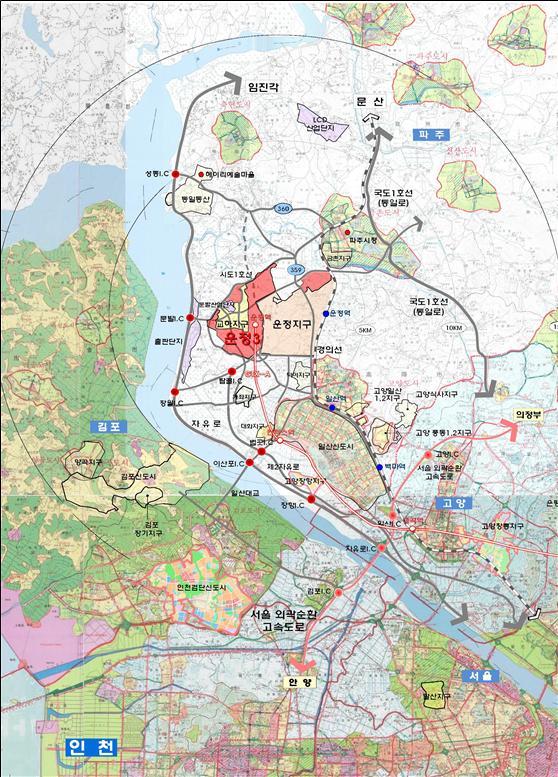 파주운정3지구 위치도/제공=LH