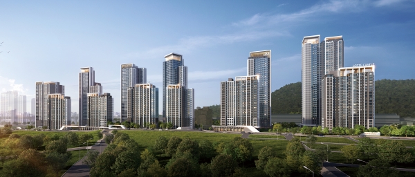 서울 상계5구역 재개발정비사업 투시도/제공=롯데건설
