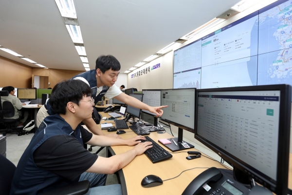 현대엔지니어링 운영 ‘EVC 통합관제센터’/사진=현대엔지니어링