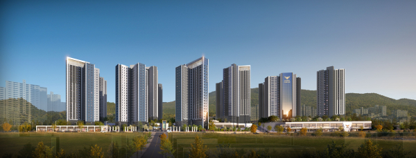 부산 가야4구역 주택재개발정비사업 투시도/제공=롯데건설