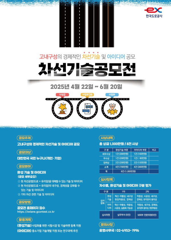 공모전 포스터/제공=한국도로공사