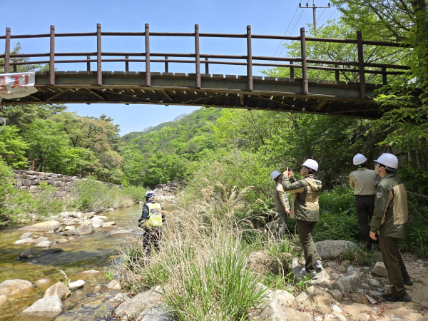 안전점검 사진/제공=국토안전관리원